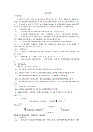 电缆穿线工程文档范本.docx