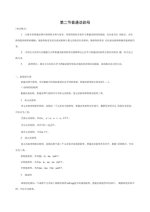 英才学院学前儿童语言教育教案01-2普通话韵母.docx
