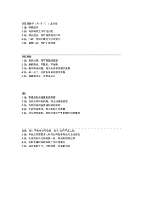 办公文档范本态度类指标.docx