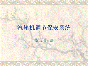 汽轮机调节保安系统精编版.ppt