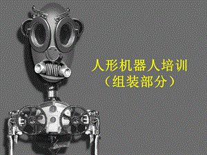 17自由度人形机器人安装说明书.ppt