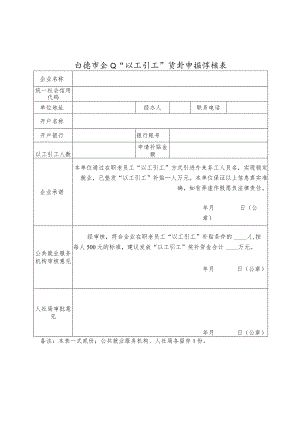 宁德市企业“以工引工”奖补申报审核表.docx