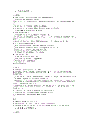 招聘岗位职责岗位要求描述【精选文档】.docx