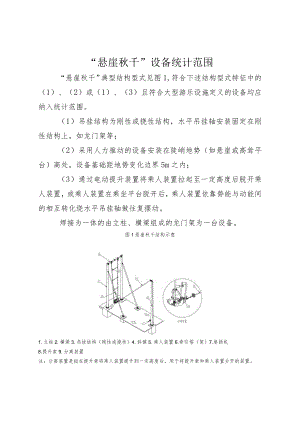 “悬崖秋千”设备统计范围.docx