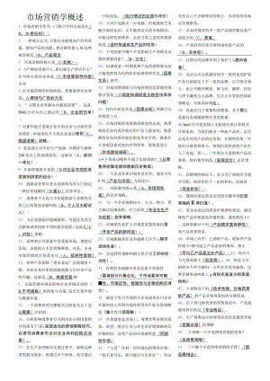 市场营销学概述.docx