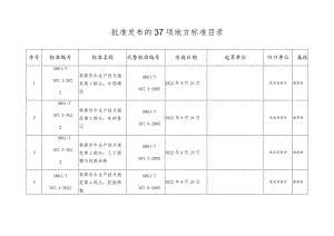 荷斯坦牛生产技术规范37项陕西省地方标准的通告.docx