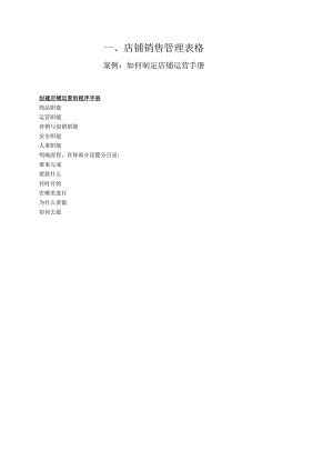 店铺销售管理表格.docx