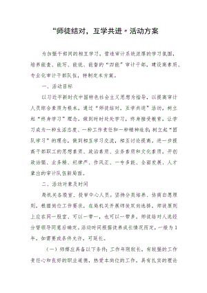 “师徒结对互学共进”活动方案.docx