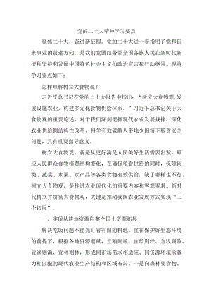 医院开展专题学习《党的二十大精神》学习精髓要点（合计9份）.docx