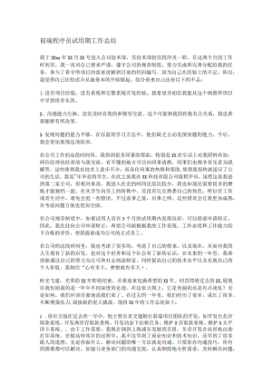 前端程序员试用期工作报告.docx