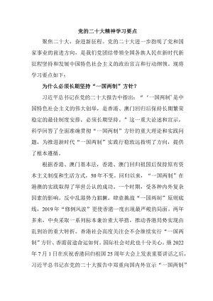 乡村振兴局开展党的二十大精神学习精髓要点.docx