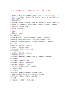 数字式大地磅数字大地磅数字地磅数字式地磅.docx