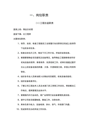物业工程部人员岗位职责.docx