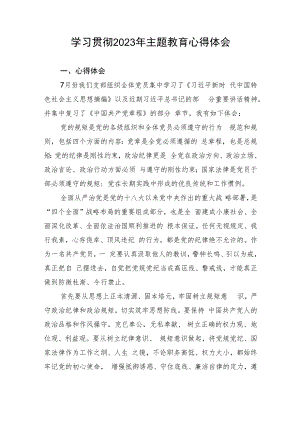 学习贯彻2023年主题教育心得体会2.docx