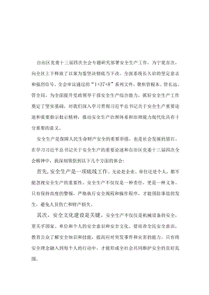 宁夏自治区十三届四次会议心得体会(五篇合集).docx