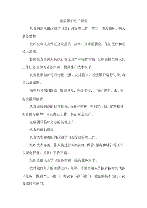 医院锅炉组长职责.docx