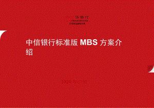 客户版：中信标准MBS.docx