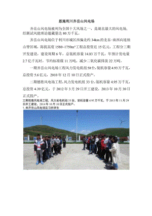 利川齐岳山风力发电厂.docx
