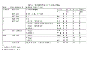 偏瘫上下肢功能检查综合评价表（上田敏法）.docx