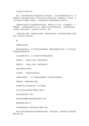 海运操作异常处理实施方案.docx