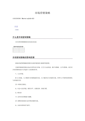 市场营销策略.docx