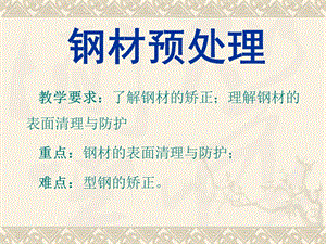 钢材预处理工艺.ppt