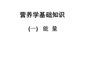 能量蛋白质脂类碳水化合物56.ppt