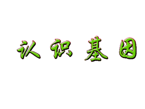 认识基因.ppt