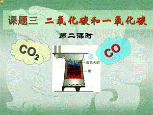 课题三二氧化碳和一氧化碳第二课时.ppt