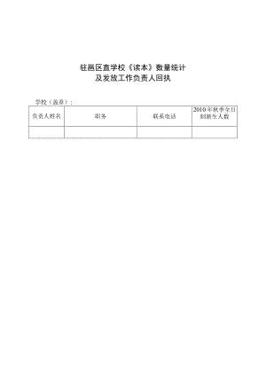 驻邕区直学校《读本》数量统计及发放工作负责人回执.docx