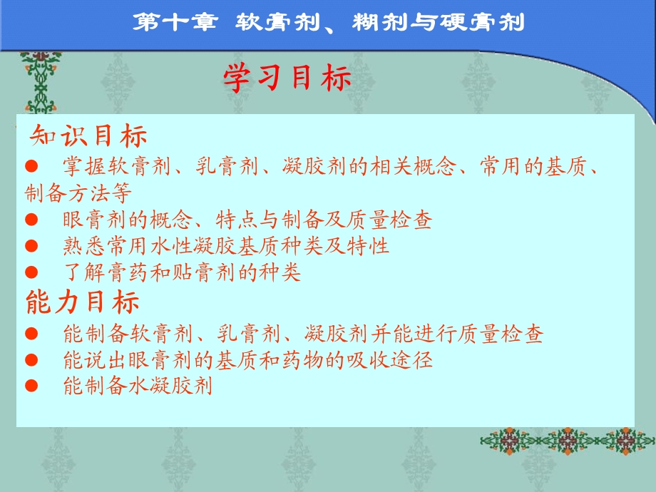 软膏剂糊剂与硬膏剂.ppt_第1页
