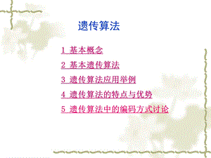 遗传算法补充.ppt