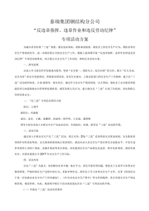 (完整版)反三违活动方案.docx