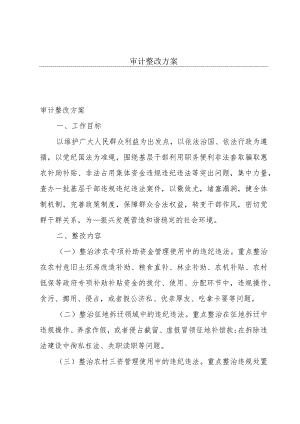 审计整改方案.docx