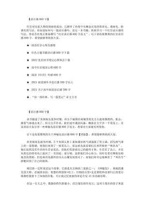 红岩读后感800字.docx