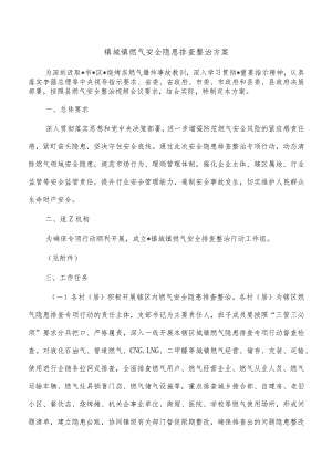镇城镇燃气安全隐患排查整治方案.docx