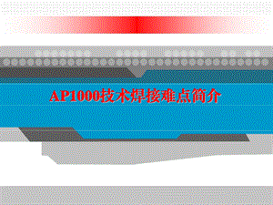 核电厂AP1000技术焊接难点简介.ppt