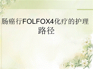 肠癌临床护理路径.ppt