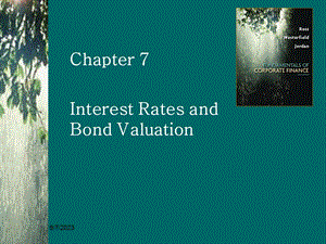 公司理财教学资料chap007.ppt