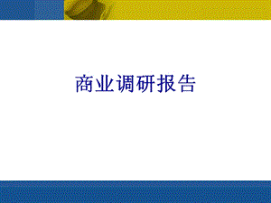 湖南岳阳县商业调研报告.ppt