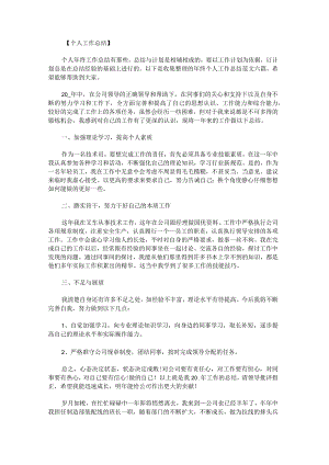 年终个人工作总结.docx