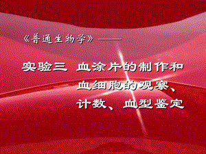 血涂片的制作和.ppt
