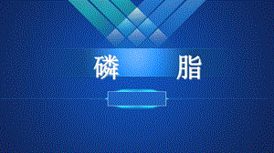 解密磷脂磷脂酰胆碱和磷脂酰丝氨酸.ppt