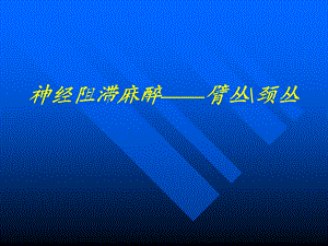 臂丛神经阻滞副本.ppt
