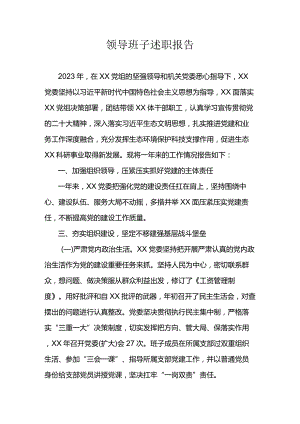 领导班子述职报告.docx