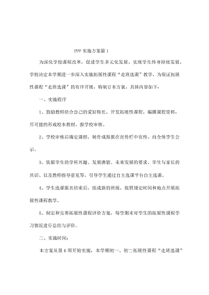 ppp实施方案（精选10篇）.docx