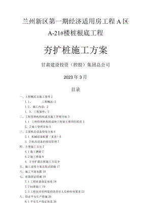 夯扩桩施工方案.docx