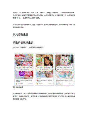 小红书爆款透视｜“可爱经济”背后的内容拆解.docx