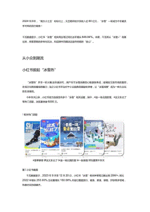 开年流量黑马｜小红书“冰雪季”营销攻略.docx
