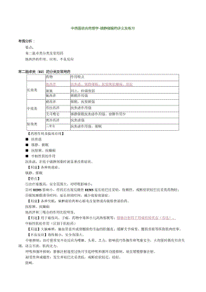 中西医结合药理学-镇静催眠药讲义及练习.docx